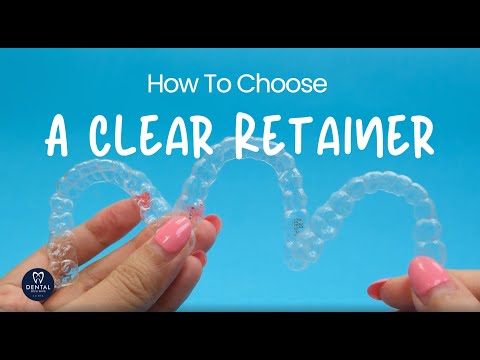 Thinking about which clear retainer to choose after your braces or Invisalign?