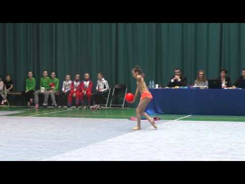 Irina Cup 2016 - Nina Kuźnicka (2003) - piłka