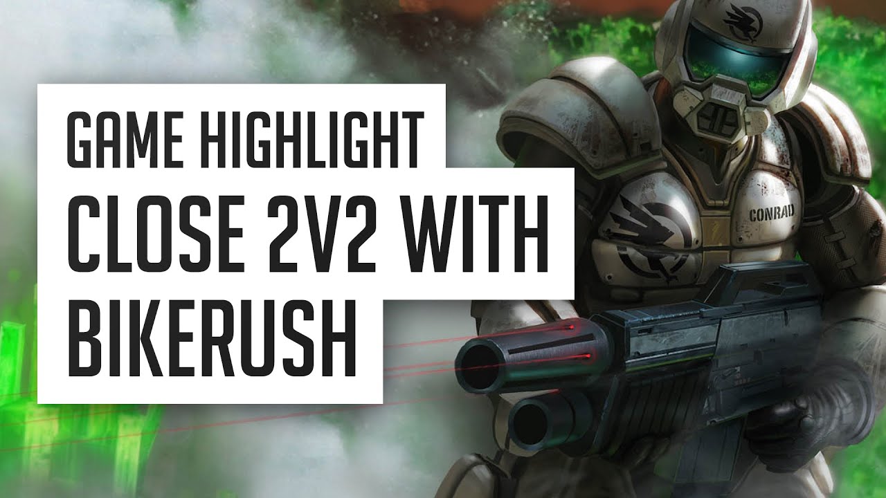 [C&C3: Kane's Wrath] Game Highlight - Close 2vs2 Game With Bikerushownz