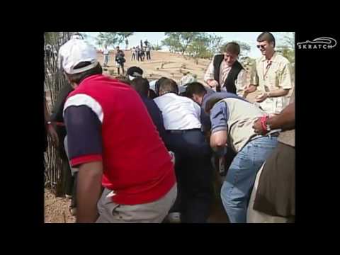 Vintage Tiger - Moving the Rock at the 1999 Phoenix Open