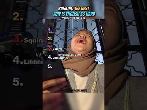 Ranking The Best “Why Is English So Hard” Moments! #ranking #shorts