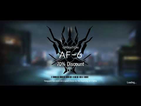 【Arknights】AF-6 Challenge Mode Guide | 5 OPERATORS | No Medic No Vanguard