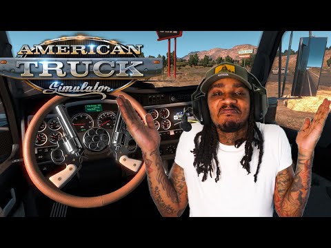 SHAWN CAMERON ON AMERICAN TRUCK DRIVING SIMUMLATOR