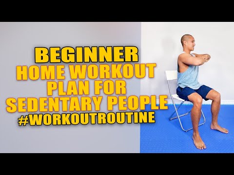 Beginner Home Workout Plan for Sedentary People