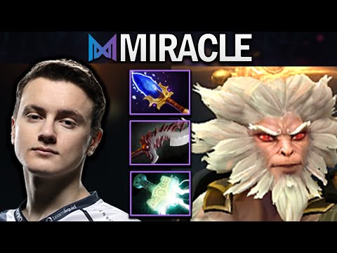 NIGMA.MIRACLE MONKEY KING WITH ABYSSAL-MJOLNIR - DOTA 2 7.28 GAMEPLAY
