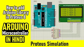 How to add Arduino Board Library in Proteus 8 | Circuit Simulation Software [100% Working]