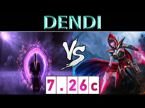 Dendi [Void Spirit] vs [Templar Assassin] ► EU Ranked ► Dota 2 7.26c