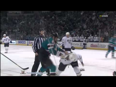 Jake Dowell vs Andrew Desjardins