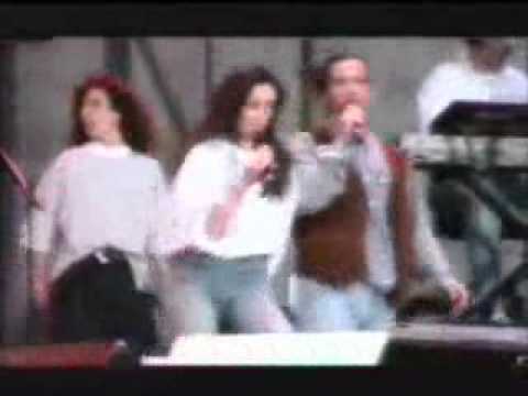 Eros Ramazzotti & Emanuela Cortesi   Libertà Libertà  In giro per il mondo