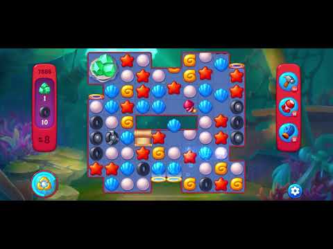 Fishdom Hard level 7866 no boosters フィッシュダム