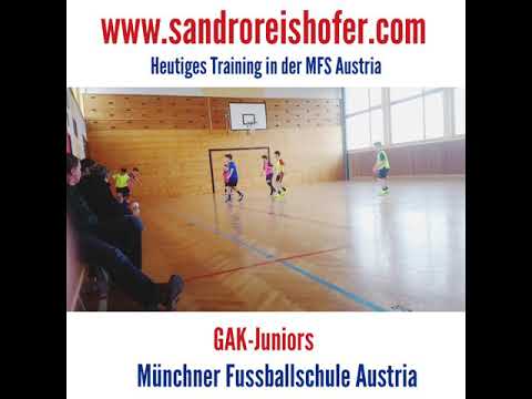 Trainingsmatch Sandro Reishofer Münchner Fussballschule Austria