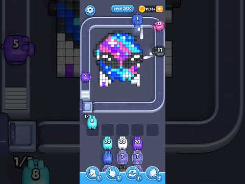 Pixel Flow Level 2920 Walkthrough