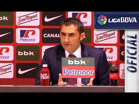 Rueda de Prensa de Valverde tras el Athletic Club (1-0) Getafe CF - HD