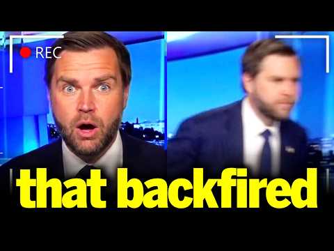 JD Vance Dies Inside on LIVE TV