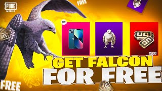 Finally Free Falcon | Get Free Falcon Companion | Free 1500 Uc | New Even IPhone 13 | Pubg Mobile