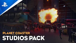 PlayStation Planet Coaster: Console Edition - Studios Pack Launch Trailer | PS5, PS4 anuncio