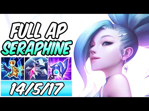 FULL AP SERAPHINE MID MAGIC PEN | K/DA SERAPHINE SUPERSTAR | New Build & Runes | League of Legends
