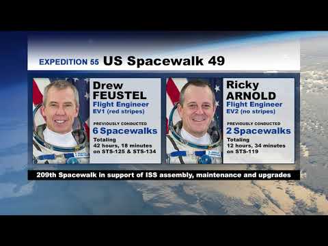 Expedition 55  U.S. EVA #49 - 1 of 4