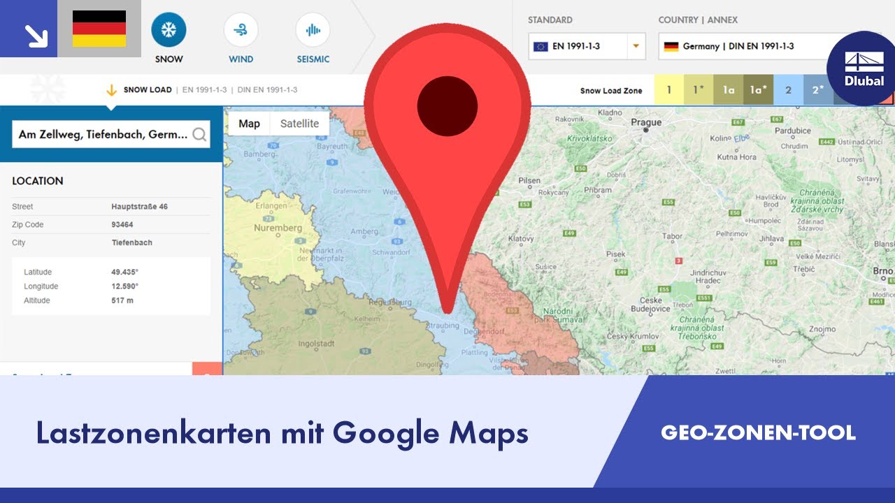 Die schnellste Lastermittlung mit dem GEO-ZONEN-TOOL: Interaktive Lastzonenkarten mit Google Maps