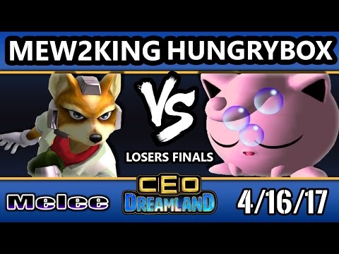 CEO Dreamland 2017 SSBM - Liquid` Hungrybox (Jigglypuff) Vs. FOX MVG | Mew2King Smash Melee LF