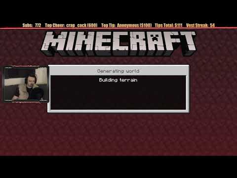 Minecraft "Chill Stream" April 27, 2020 pt2 - Starting the Greco-Roman Build