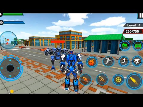 Police Elephant Robot Game Police Transport Games #2 Android Robot Gameplay