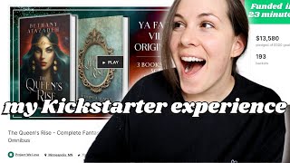 I decided to try Kickstarter as an author and here’s what happened…