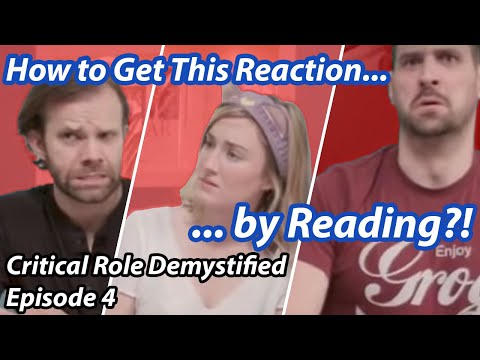 Reading NPC Monologues and Rewarding Absent Players - Vox Machina, Ep. 4 | Critical Role Demystified