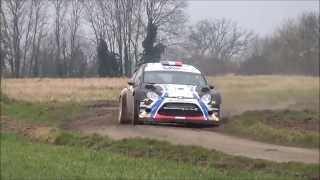 preview picture of video 'TESTS DAY ERIC BRUNSON DAVID HEULIN FORD FIESTA WRC'
