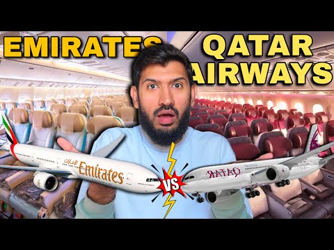 Emirates and Qatar Airways - the best Economy class in 2025!