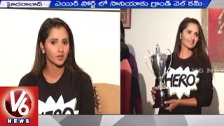 Sania Mirza Press Meet | Expresses Joy over Winning Women's Doubles Title | Wimbledon - V6 News
