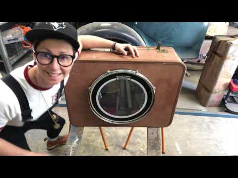 DIY Suitcase Bass Drum