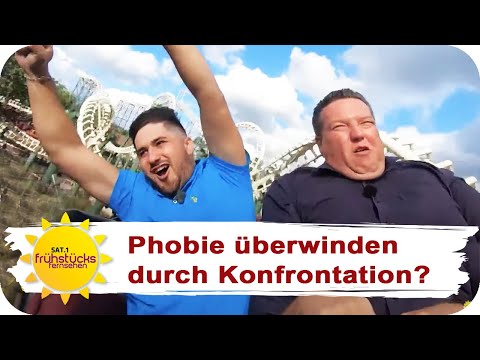 Achterbahn-Phobie überwinden! Geht das? | SAT.1 Frühstücksfernsehen