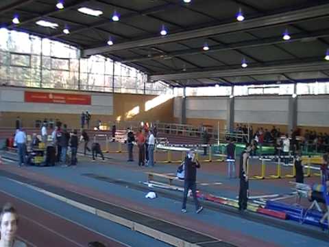 Felix Schulze 60m Hürden U18 7,97sec.