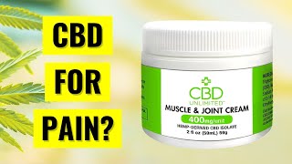 Does Topical CBD ACTUALLY Work for Pain