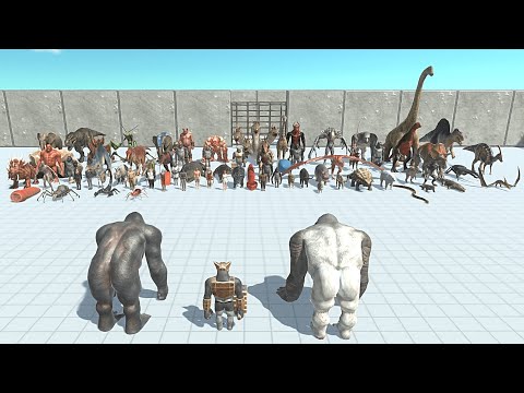 GORO WITH OLD GORO & GHOR HAMMER VS EVERY FACTION - Animal Revolt Battle Simulator