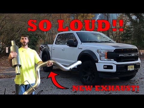 HOW TO INSTALL A ROUSH EXHAUST ON YOUR F150! (2015-2021)