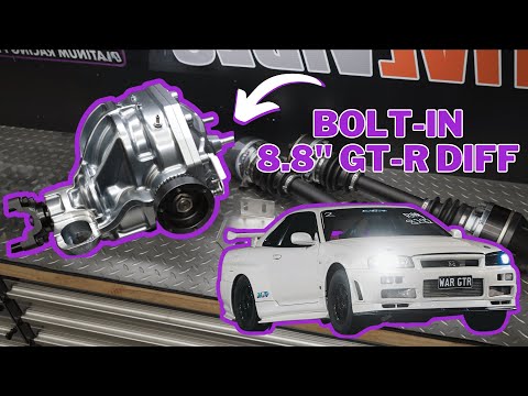 ULTIMATE GT-R UPGRADE: Installing our Bolt-In 8.8" Billet Rear Diff on a Nissan GT-R
