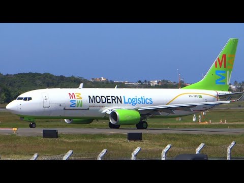 Super Pousos e Decolagens em Salvador - Tráfego aéreo intenso ✔