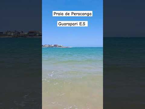 Praia de Peracanga, Caribe brasileiro, Paraíso em Guarapari E.S #Guarapari #praias #espiritosanto