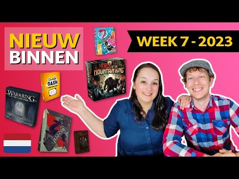 Nieuw binnengekomen bordspellen! - Week 7, 2023