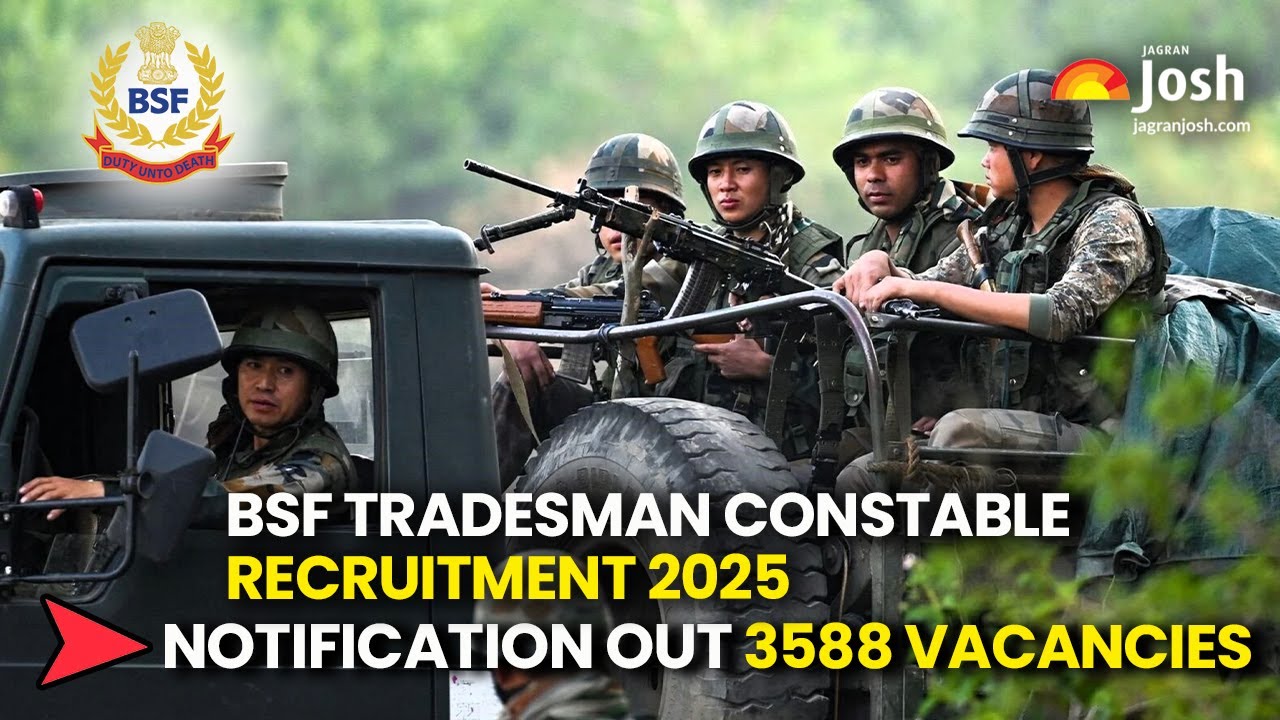 BSF Tradesman New Vacancy 2025 Form Fill Up | BSF Bharti Rally 2025 | 10th Pass