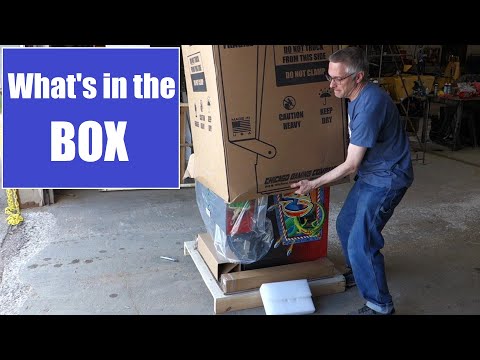 Cactus Canyon SE pinball machine unboxing & removing the head (gasp!)