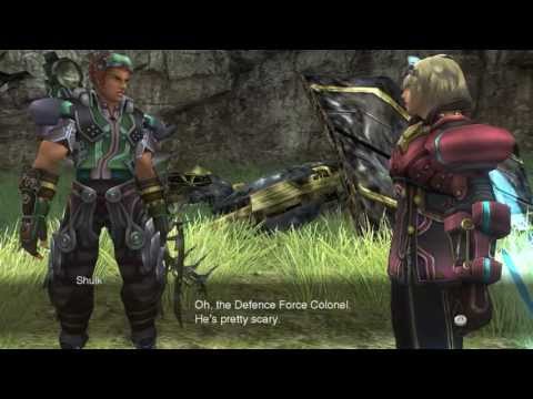 (Wii) Xenoblade Chronicles HD Cutscene 003a - Going Back to the Colony! - JAPANESE