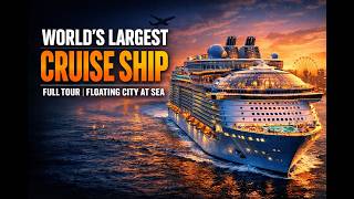World's Largest Cruise Ship Full Tour | Floating City at Sea