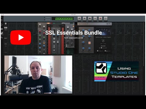 Using SSL 360 console plugin with Studio One and SSL channel strip.
