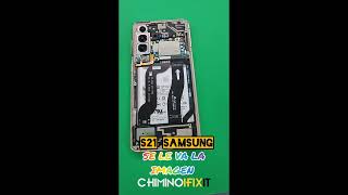 samsung  s21 se le va la imagen