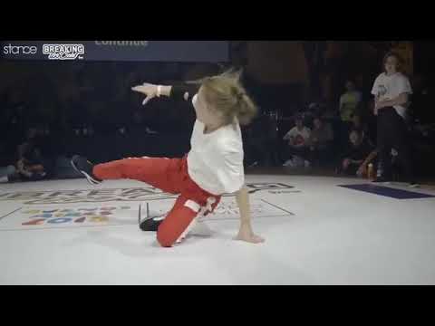 Breaking gold battle amezing bgirl 2017