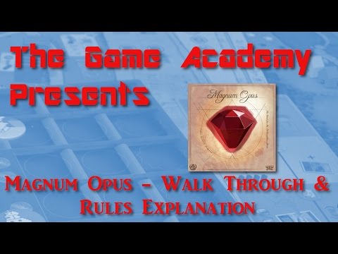 The Game Academy - Magnum Opus How to Play
