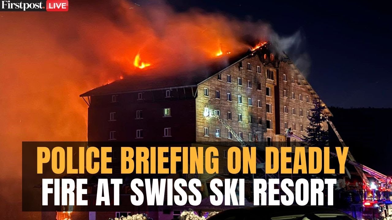 Swiss Bar Explosion LIVE: Valais Cantonal Police Gives Press Conference on Fire Investigation | N18G